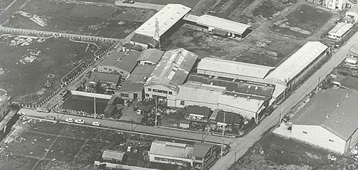 Scenery of Hongo seisakusho head office in 1971