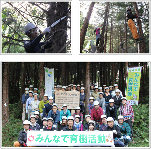 埼玉　第3回森づくり活動の様子